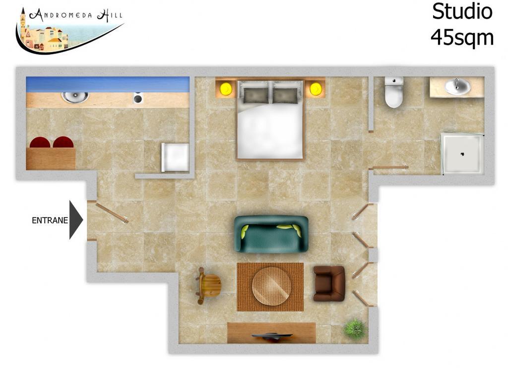 Andromeda Hill Apartments And Spa Tel Aviv Room photo